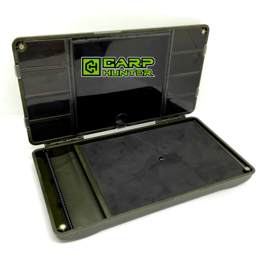 Коробка для оснасток с поводочницей CarpHunter Tackle/Rig Safe на магнитах 