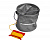 FLAGMAN Ведро для воды Eva Sheet 6л 21х19,5cм