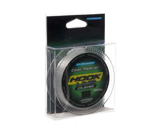 FLAGMAN Леска Cast Master Hook Lenght 50м 0,18мм