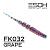 Ivastick 1.2"(30мм) 19шт (FK032 Grape)