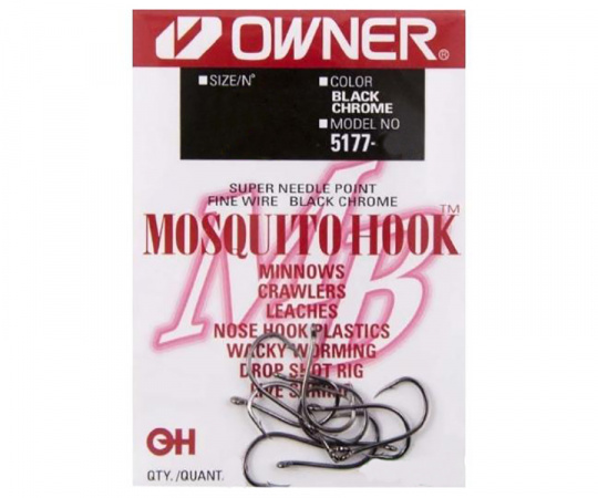 Крючок OWNER 5177-071 MOSQUITO HOOK № 4 