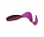 FLAGMAN Твистер Moon 1" #006 UV lilac 2,5см 20шт