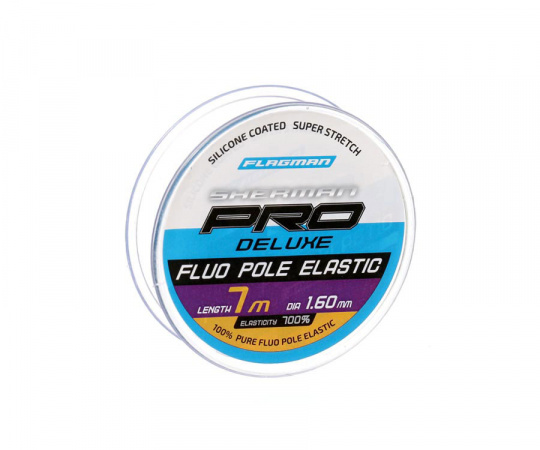 FLAGMAN Амортизатор для штекера Deluxe Fluo Pole Elastic 7м d1,6мм blue