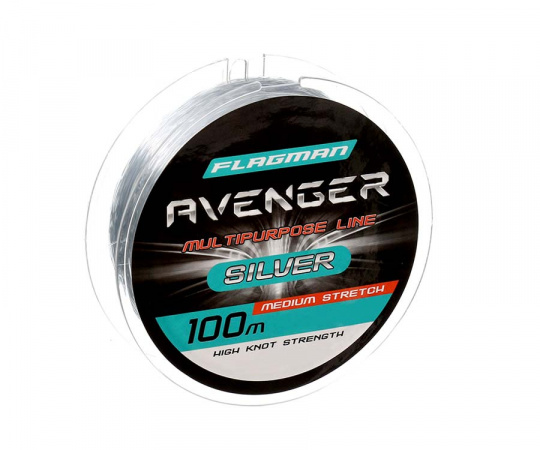 FLAGMAN Леска Avenger Silver Line 100м 0,20мм