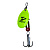 Блесна Zimo fish Aglia FLUO CHARTREUSE №2  4.5гр