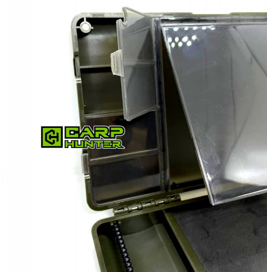 Коробка для оснасток с поводочницей CarpHunter Tackle/Rig Safe на магнитах 