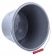 Ведро Guru Bucket 19 л. c крышкой серое