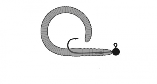 Flex Worm 95 (006) (Сыр) 10 шт.