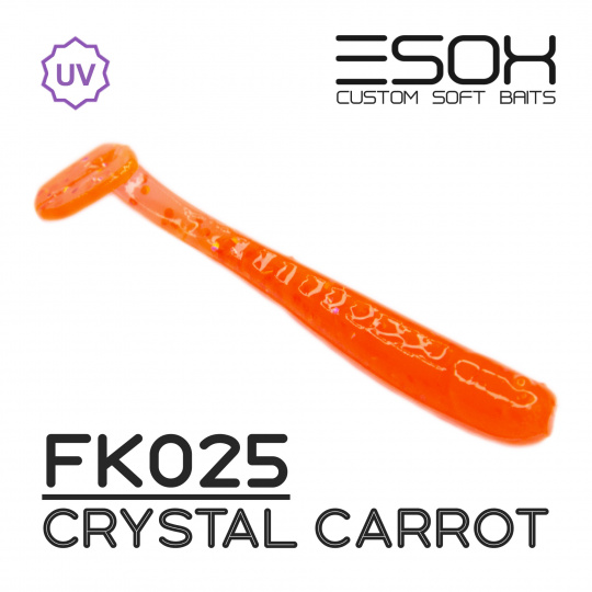 Baby Minnow 1.4"(36мм) 12 шт FK025 Crystal Carrot