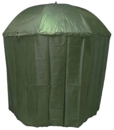 Зонт MIFINE 55051 с тентом d 2,5м прямой полузакрытый