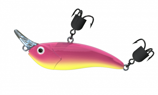 Приманка Zomber RELIGA Kite (розовый/желтый)